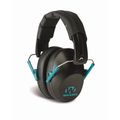 Walkers Low Profile Black with Teal Logo Muff GWP-FPM1-BKTL